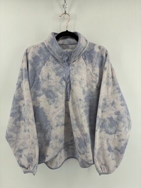 Hollister Blue and White Sweater